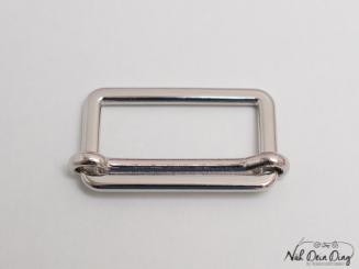 Gurtversteller, silber, 30 mm 