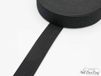 Gummiband schwarz 20 mm 
