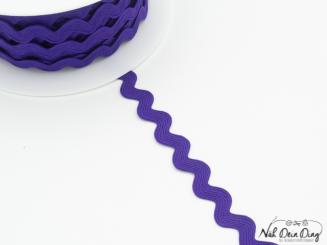 Zackenlitze 7mm, lila 