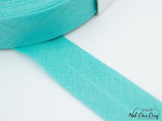 Baumwoll-Schrägband gefalzt 40/20 mint 