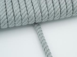 Parkakordel gedreht 4mm, hellgrau 016 