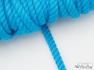 Parkakordel gedreht 4mm, türkis 298 