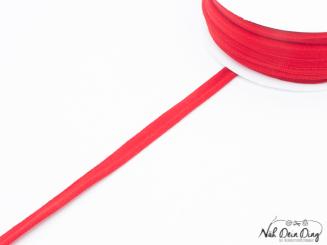 Paspel, elastisch, rot, 10 mm 
