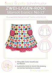 lillesol & pelle Zwei-Lagen-Rock No.17 