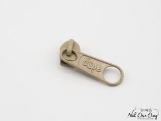 Schieber rund klein beige 