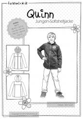 Farbenmix Quinn Jungen-Softshelljacke 