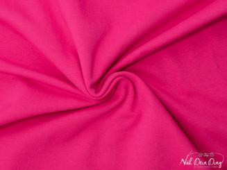 Wintersweat uni, angeraut, pink 