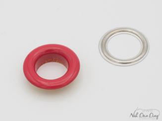Ösen 8 mm rot 