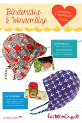 Farbenmix Bindemütze und Wendemütze 