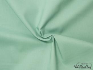 Baumwollstoff uni lindgrün 