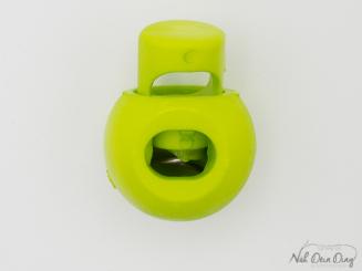 Kordelstopper grün, 1 Loch 