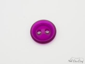 Knopf, 2 Loch, rund, 13 mm pink 