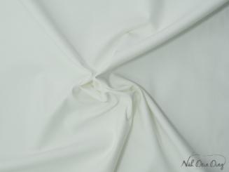 Baumwollstoff uni weiß 