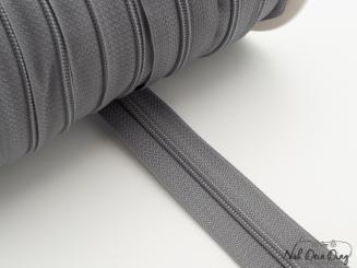 Endlosreißverschluss 3mm grau 