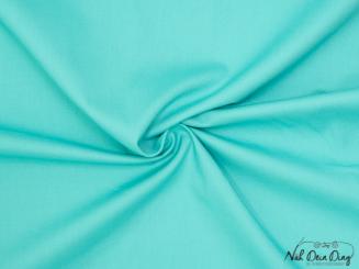 Baumwollstoff uni mint 