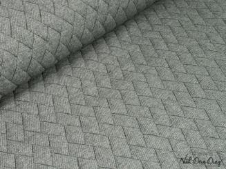 Stepper wattiert, hellgrau 