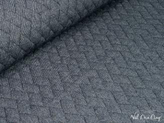 Stepper wattiert, jeansblau 