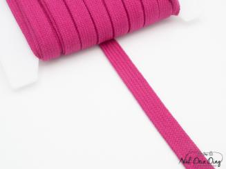 Hoodiekordel, flach, pink, 13 mm 