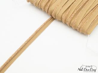 Paspel, Glitzer, gold 