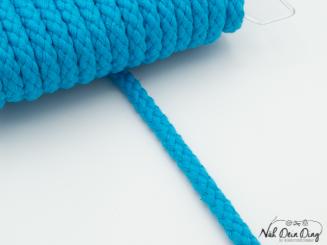 Baumwollkordel, 8 mm, türkis 