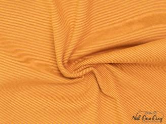 Bündchen fein geringelt gelb/gelb 