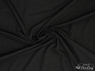 Viskosejersey, schwarz 