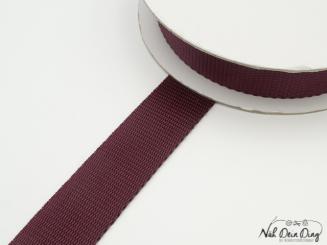 Gurtband, 30mm, bordeaux 