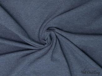 Jersey meliert dunkelblau 