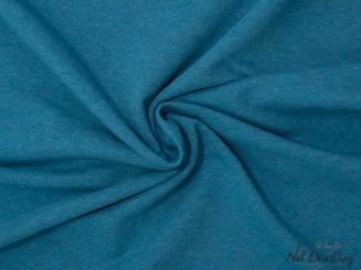 Sweat meliert petrolblau 