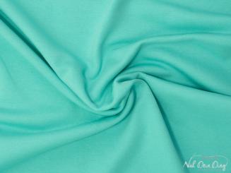 Wintersweat uni, angeraut, mint 