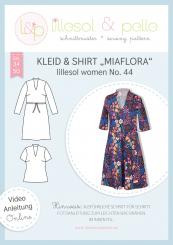 lillesol & pelle Kleid & Shirt Miaflora, No. 44, Damen 