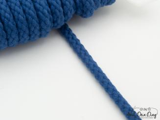 Baumwollkordel, blau, 7 mm 