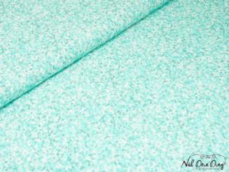 Viskose, Pixel, türkis 