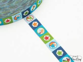 Webband Dino und Sterne 