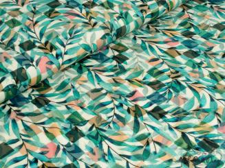 Viskosejersey Blätterwerk 