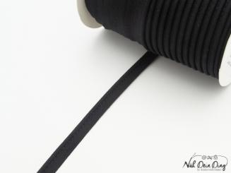 Paspelband 8 mm schwarz 