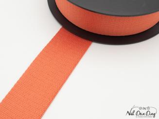 Gurtband, soft, 40mm, korall 