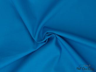 Baumwollstoff uni, türkis 
