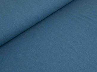 Jersey meliert petrolblau 