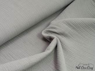 Double Gauze, steingrau 