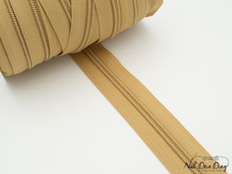 Endlosreißverschluss 5mm beige 