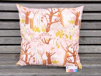Kissenbezug 40x40 cm, Kinder im Wald 