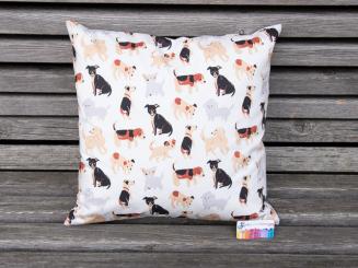 Kissenbezug 40x40 cm Hunde 