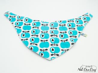 Sabberdichtes Halstuch Äpfel retro, Punkte 