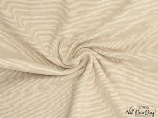 Bündchen fein geringelt beige/creme 