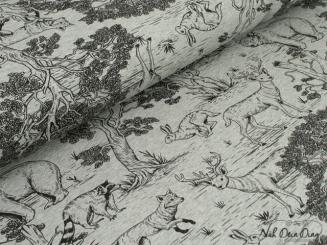 Wintersweat, Waldtiere, gezeichnet 