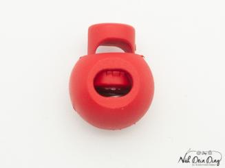 Kordelstopper rot, 1 Loch 