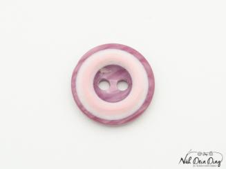 Knopf, 15 mm, 2Loch, beere 