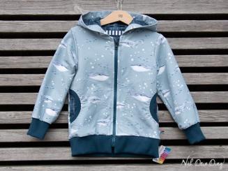 Sweatjacke Gr. 98 Wale 