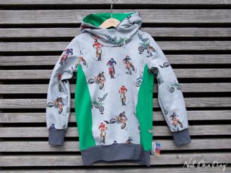 Pullover Hoodie Gr.128 Motocross 